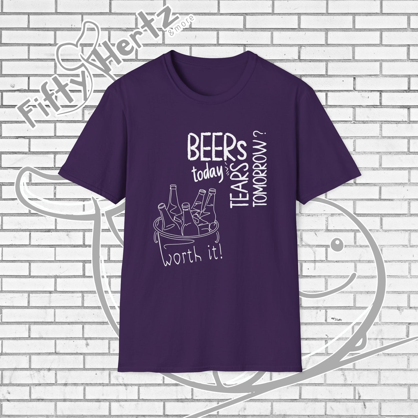 Beer's TODAY (Dark) Unisex T-Shirt