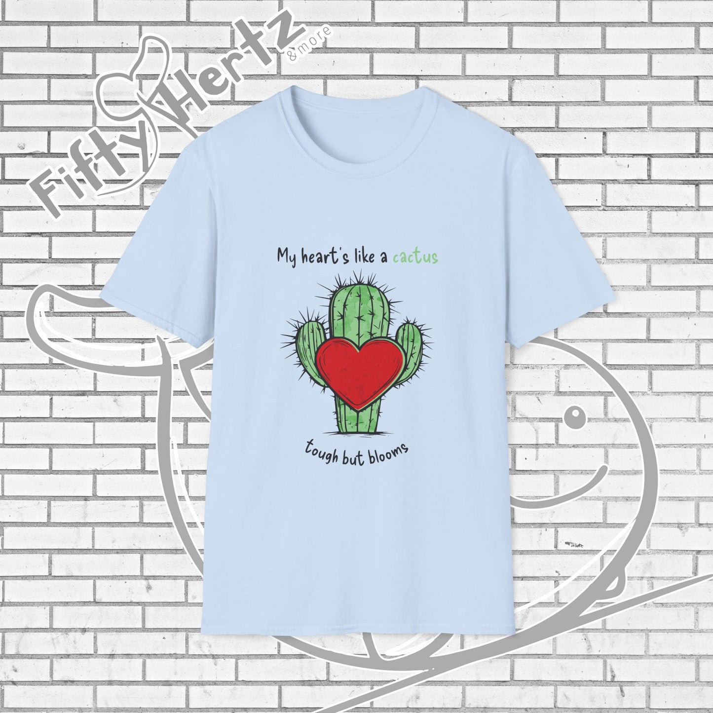 Heart's like a Cactus Unisex T-Shirt