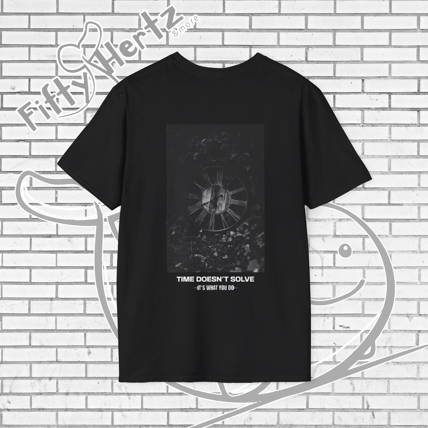 Time doesn't Solve (Dark) Unisex T-Shirt