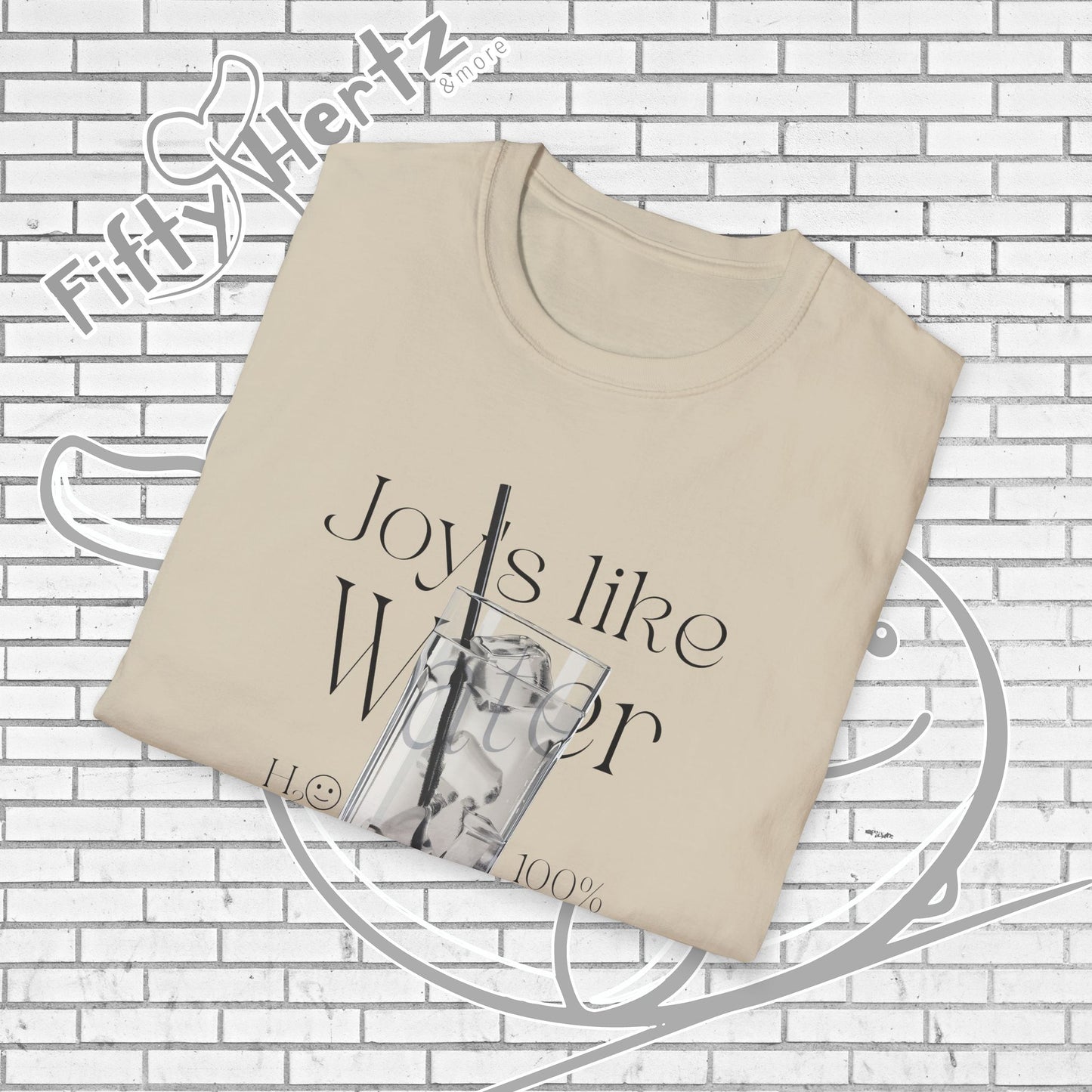 100% H2O (Light) Unisex T-Shirt