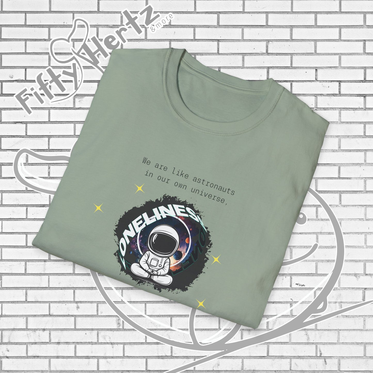 Lonely Universe (Light) Unisex T-shirt