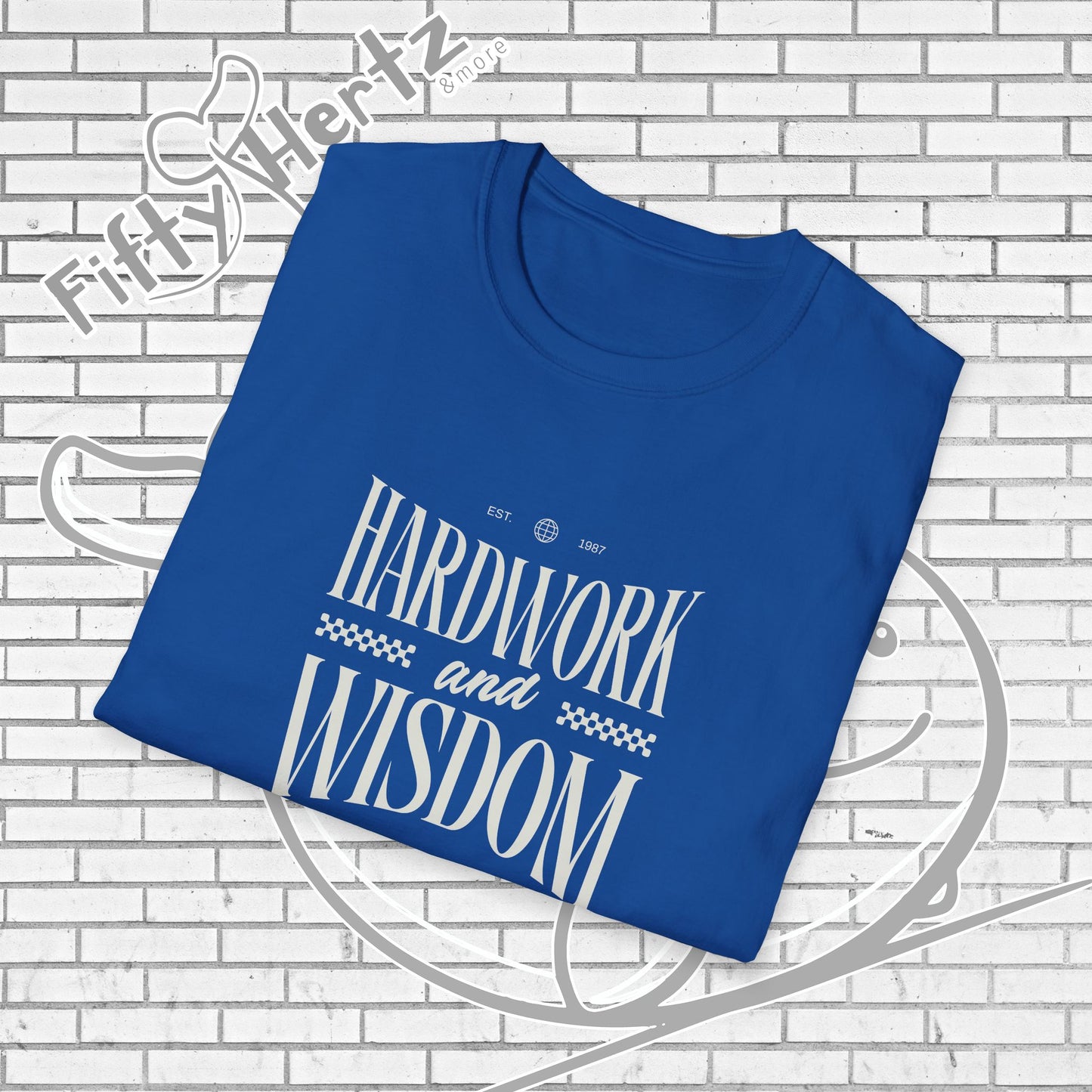 Hardwork & Wisdom (Dark) Unisex T-Shirt