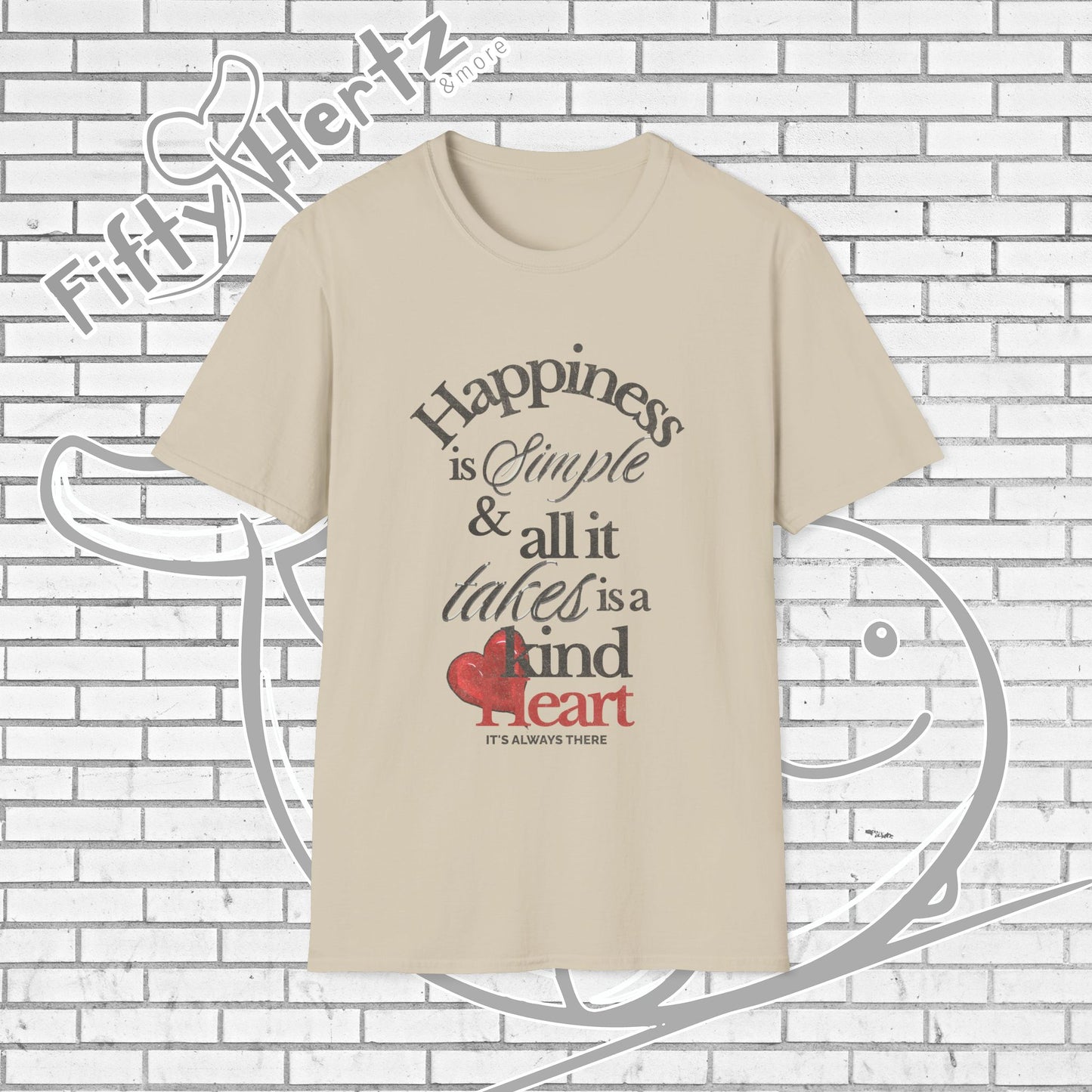 a Kind Heart (Light) Unisex T-Shirt
