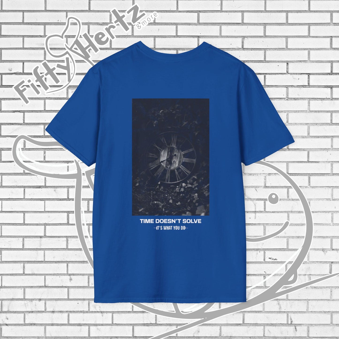 Time doesn't Solve (Dark) Unisex T-Shirt