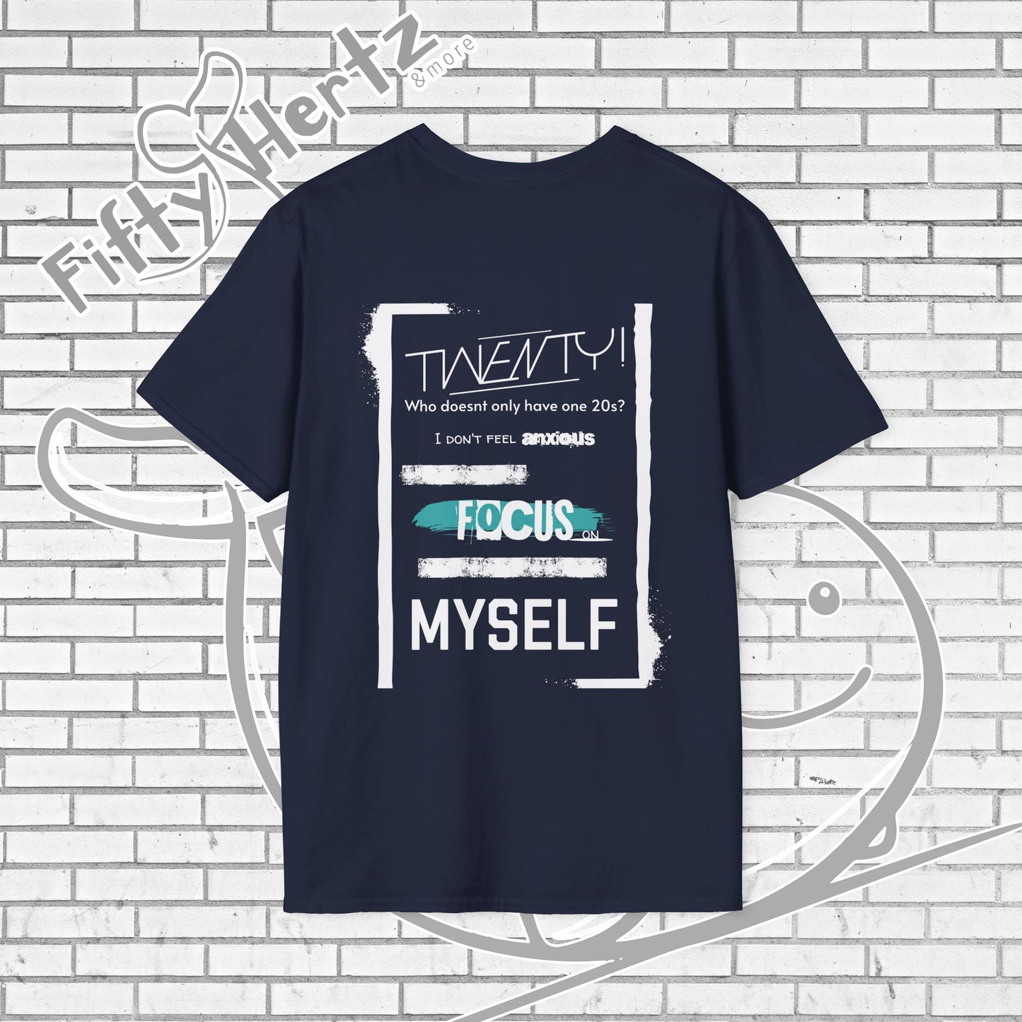 Double Twenty (Dark) Unisex T-Shirt