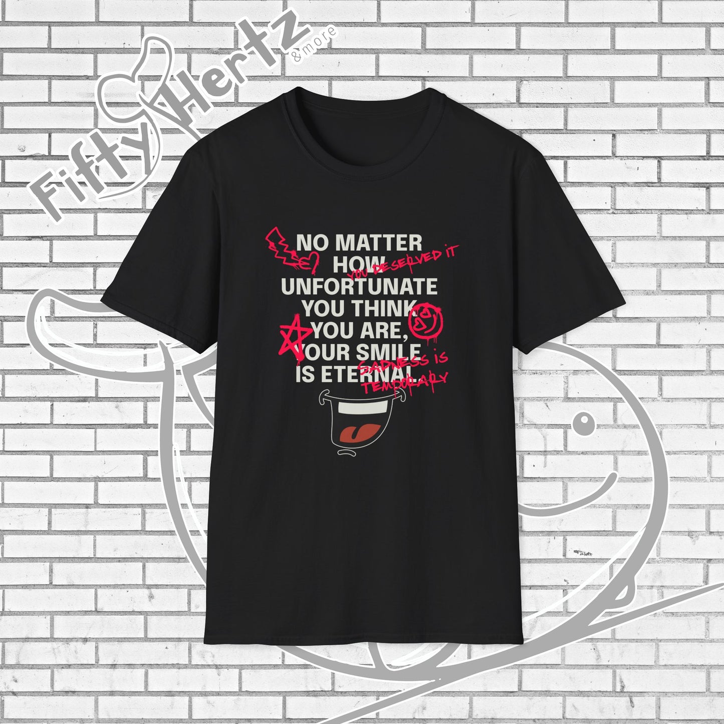 Eternal Smile (Dark) Unisex T-Shirt