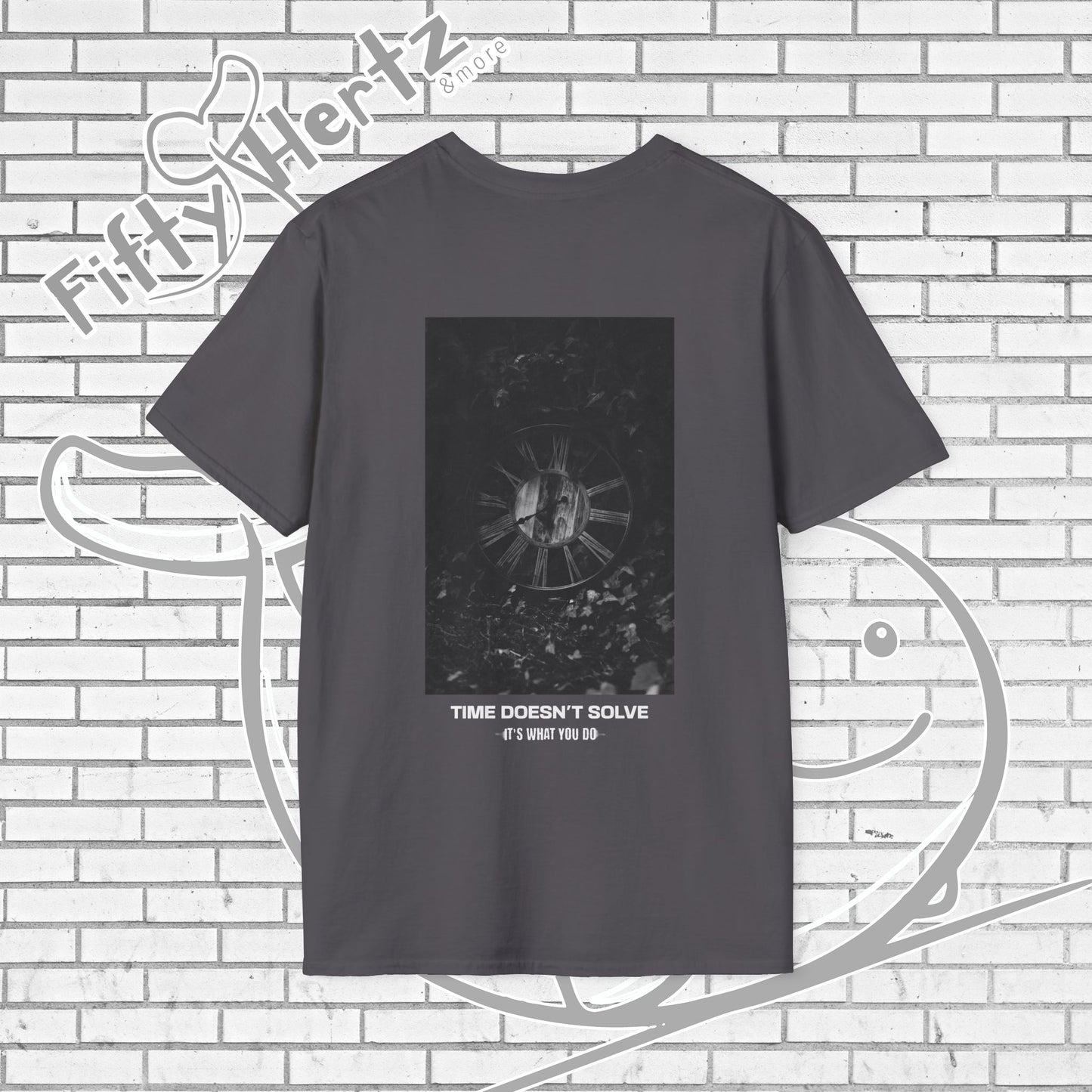 Time doesn't Solve (Dark) Unisex T-Shirt