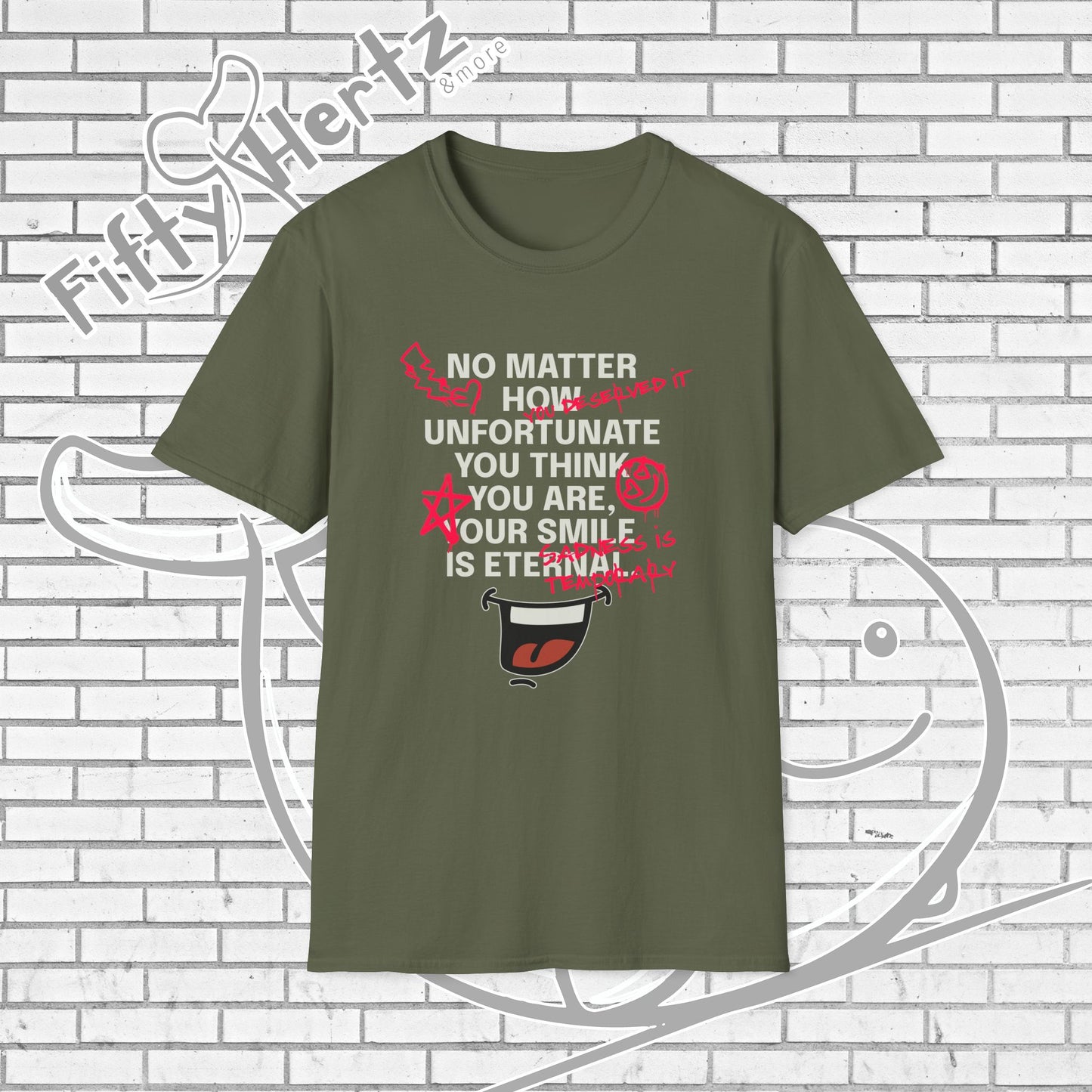 Eternal Smile (Dark) Unisex T-Shirt
