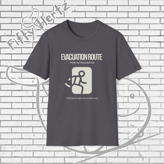 Evacuation Route (Dark) Unisex T-Shirt