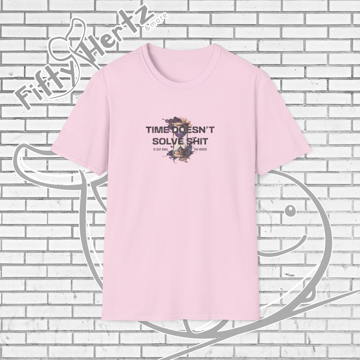 Time doesn't Solve (Light) Unisex T-Shirt
