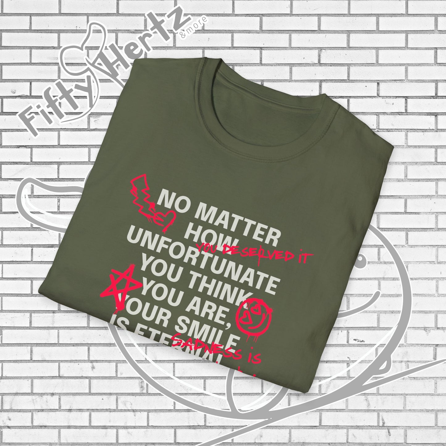 Eternal Smile (Dark) Unisex T-Shirt