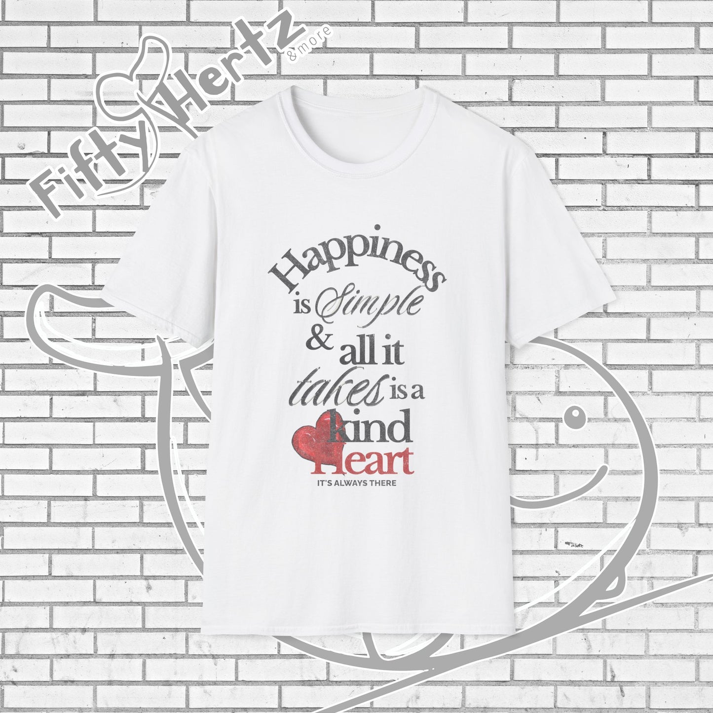 a Kind Heart (Light) Unisex T-Shirt