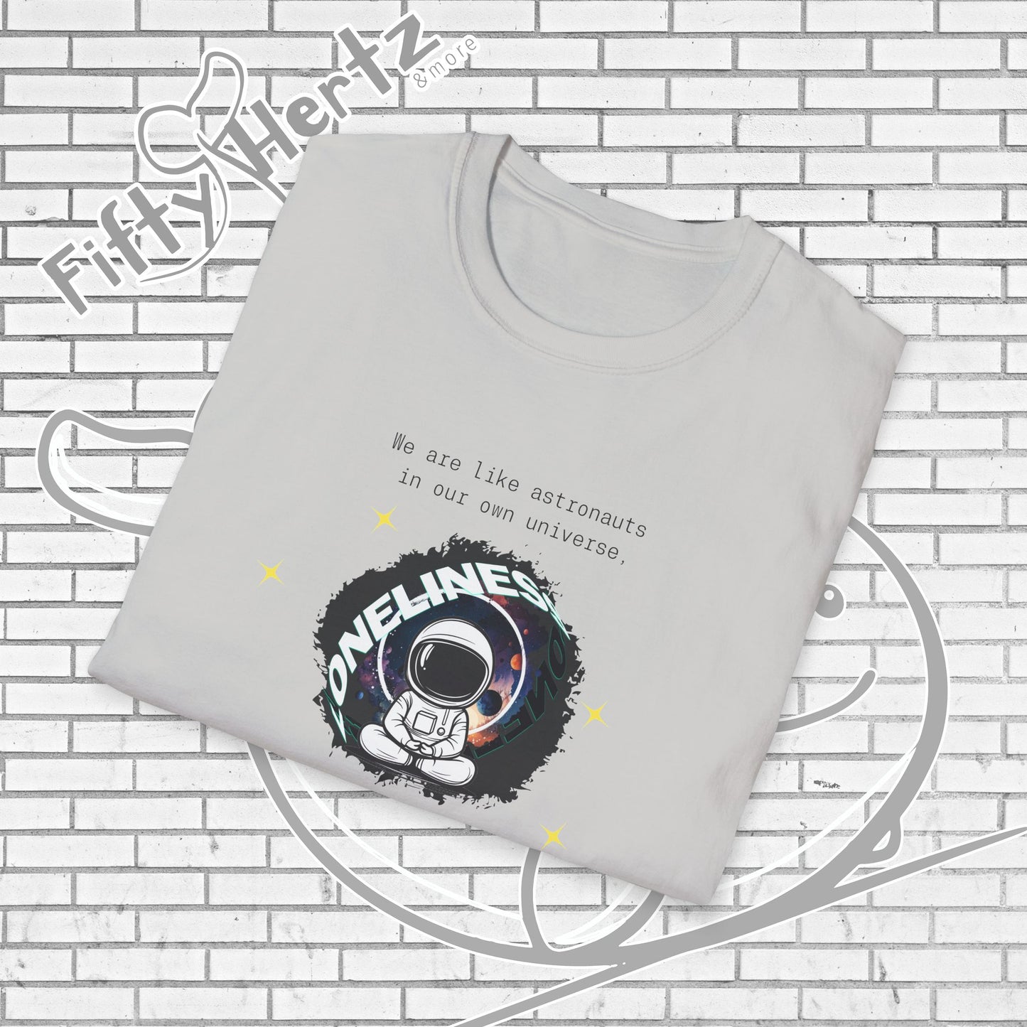 Lonely Universe (Light) Unisex T-shirt