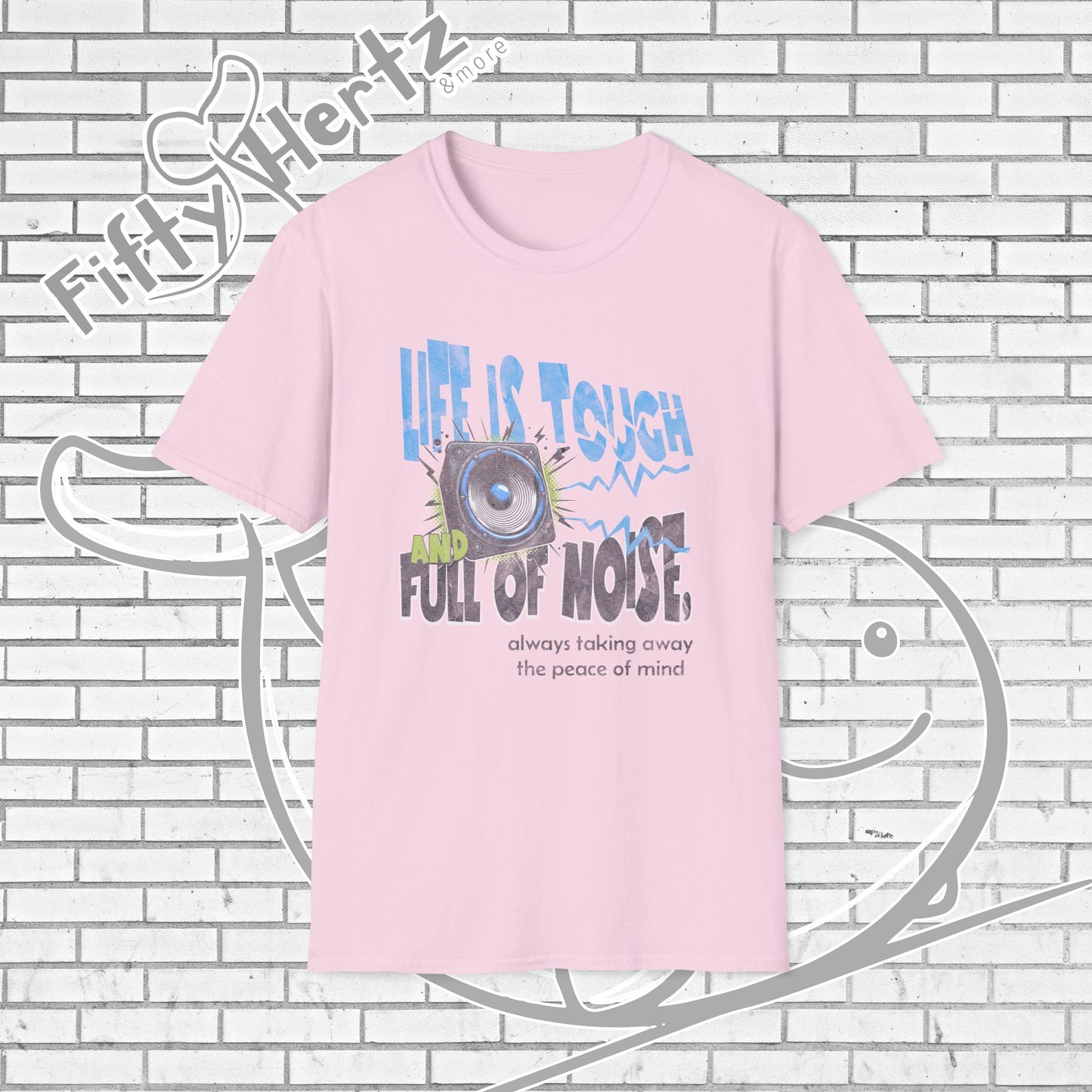 Full of Noise (Light) Unisex T-Shirt