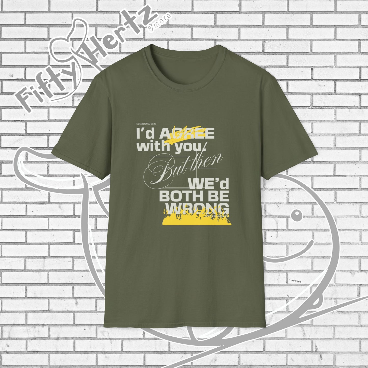 Both be WRONG (Dark)  Unisex T-Shirt