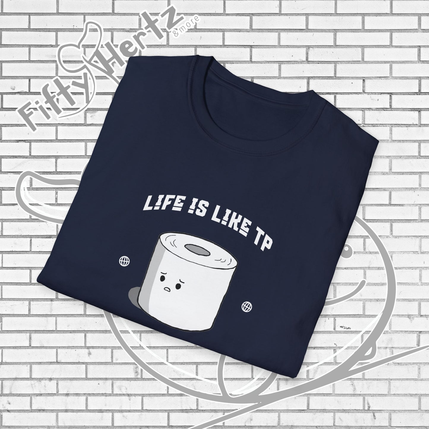 Life's like TP (Dark) Unisex T-Shirt