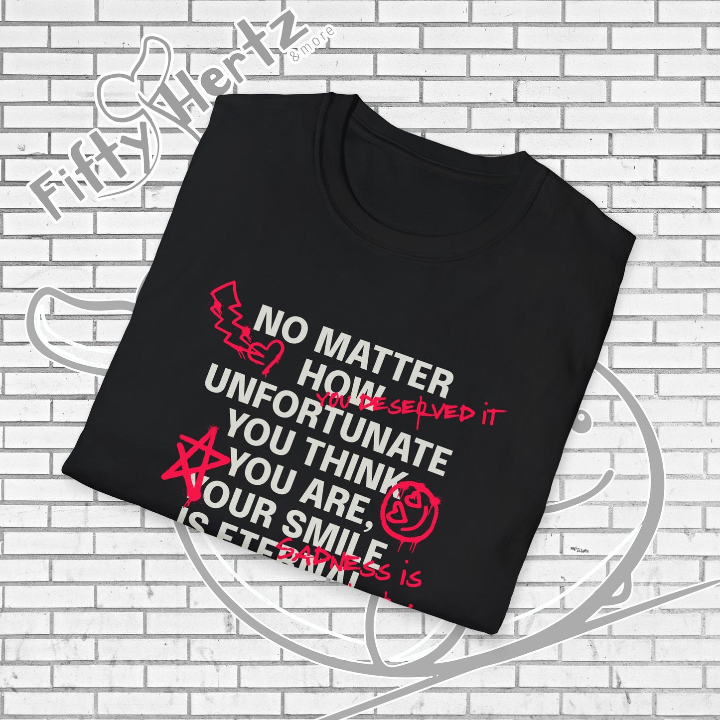 Eternal Smile (Dark) Unisex T-Shirt