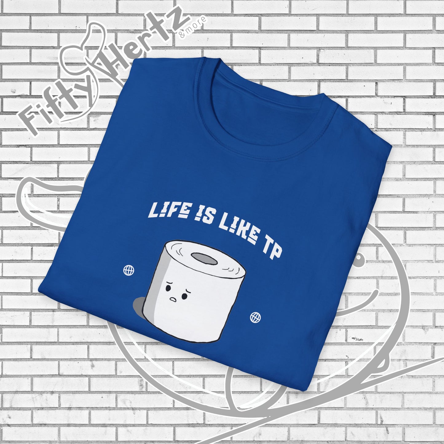 Life's like TP (Dark) Unisex T-Shirt
