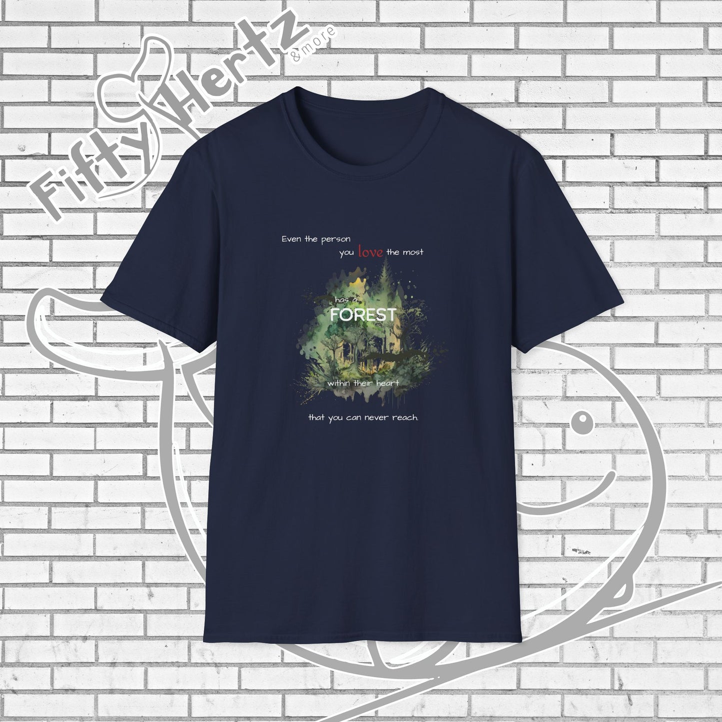 Unreached Forest (Dark) Unisex T-Shirt