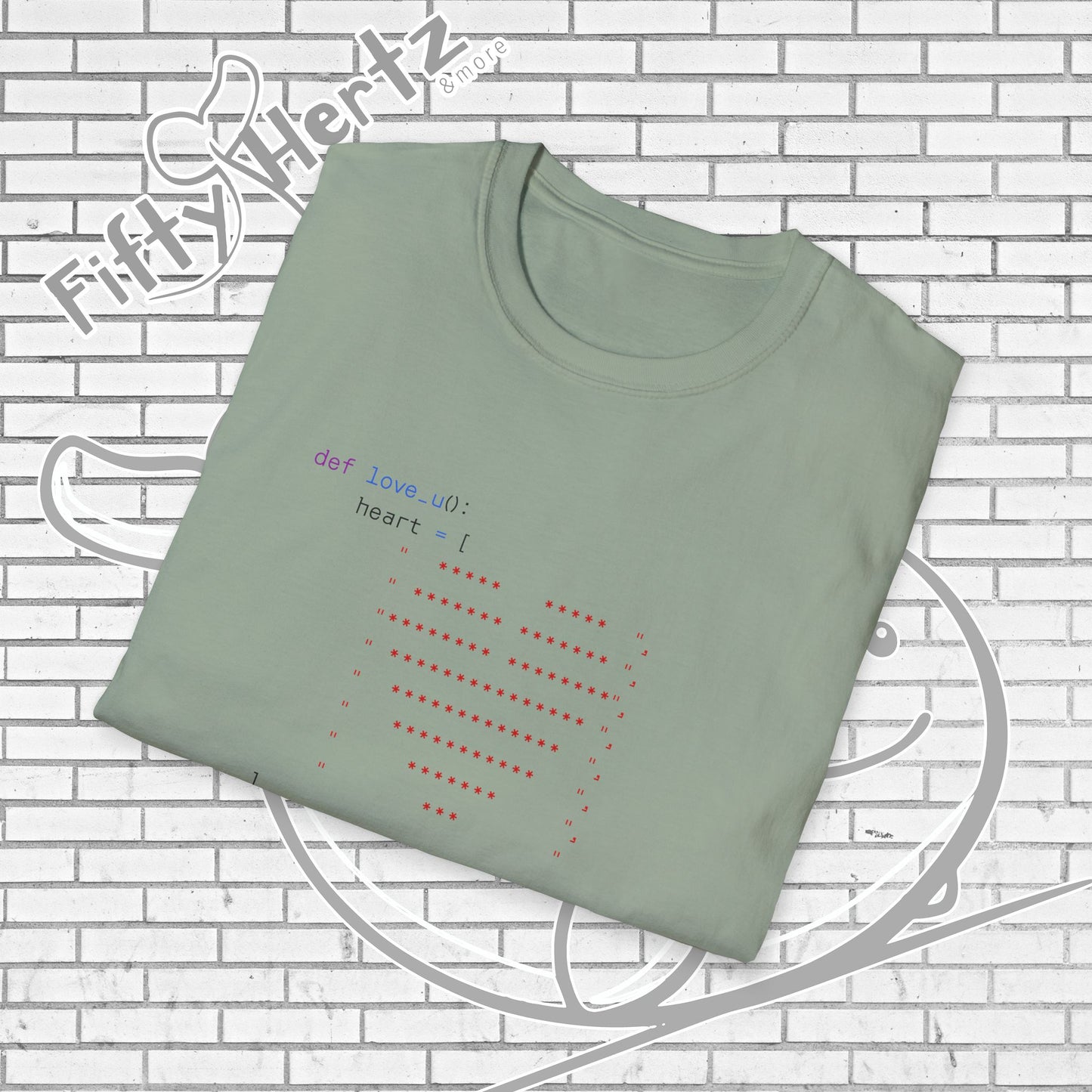 Coding for LOVE (Light) Unisex T-Shirt