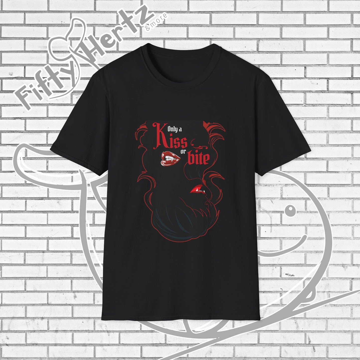 Kiss OR bite? Unisex T-Shirt
