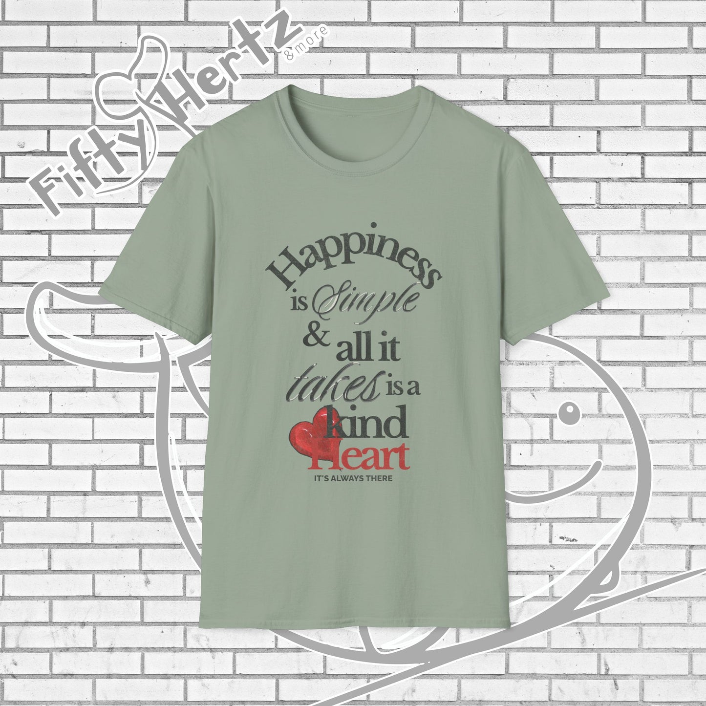 a Kind Heart (Light) Unisex T-Shirt