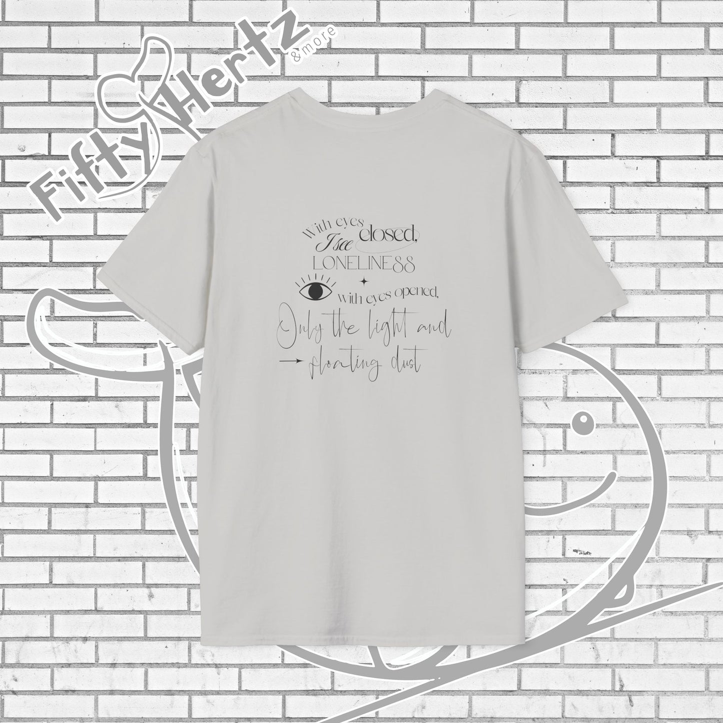Sad Solitude (Light) Unisex T-shirt