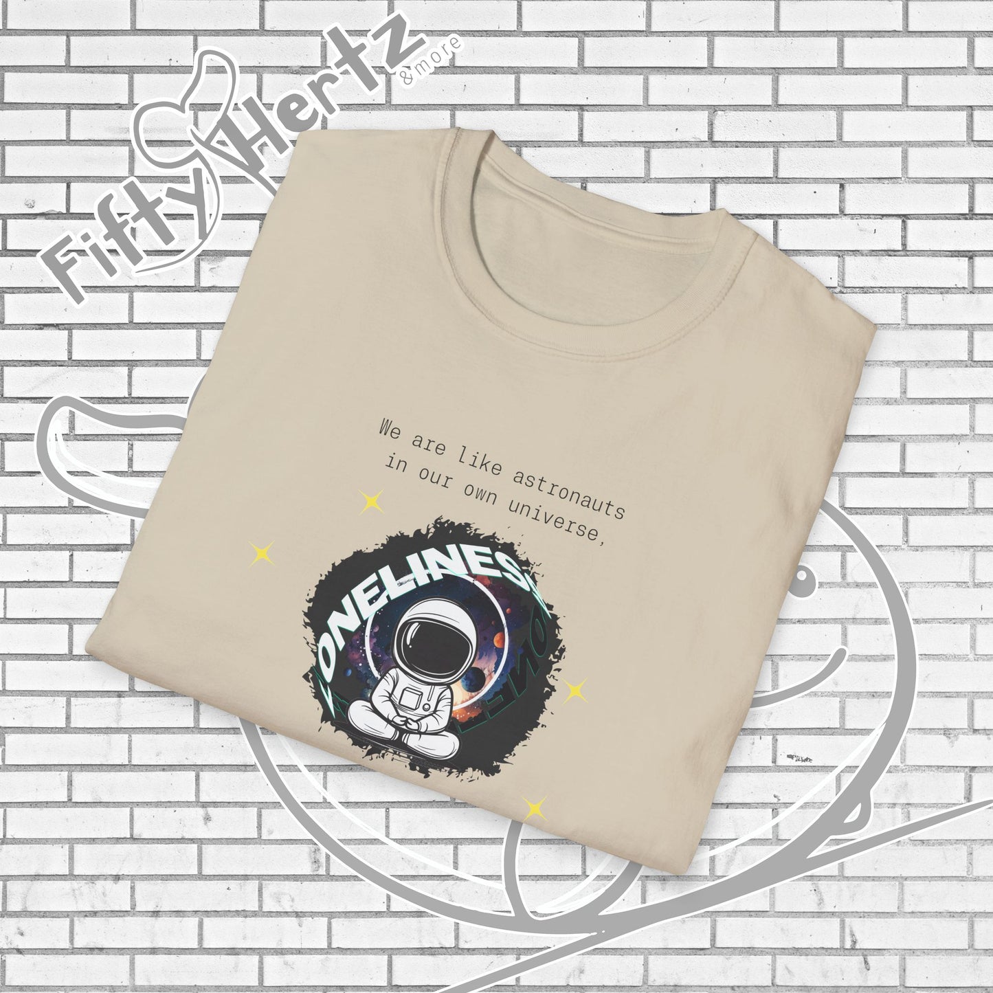 Lonely Universe (Light) Unisex T-shirt