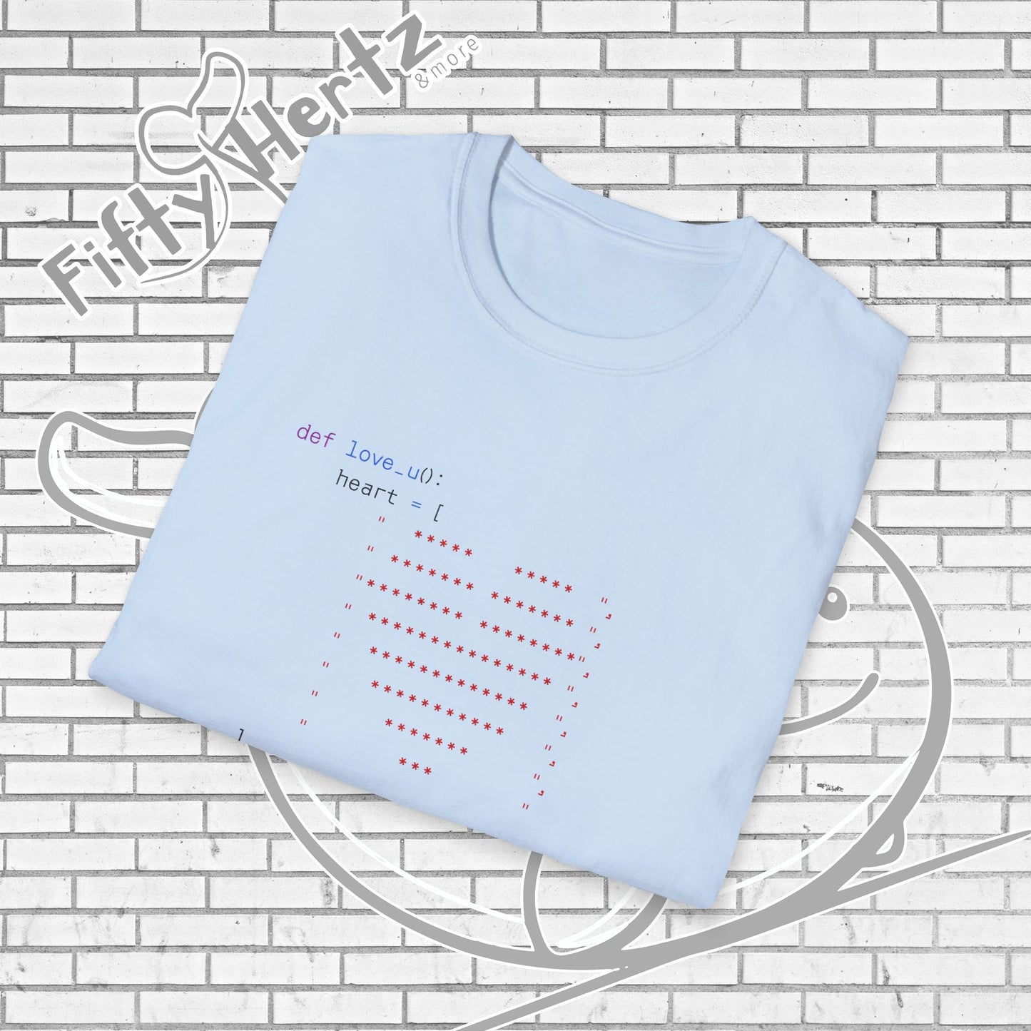 Coding for LOVE (Light) Unisex T-Shirt