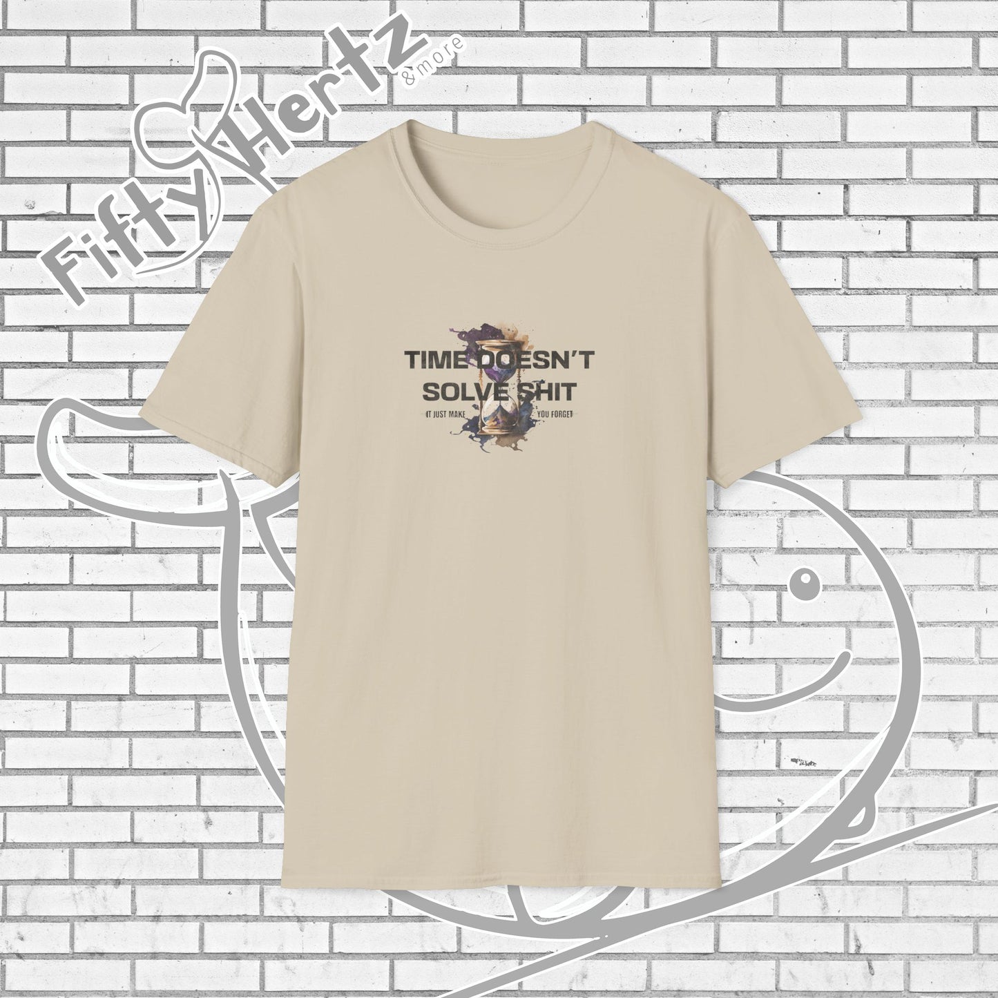Time doesn't Solve (Light) Unisex T-Shirt