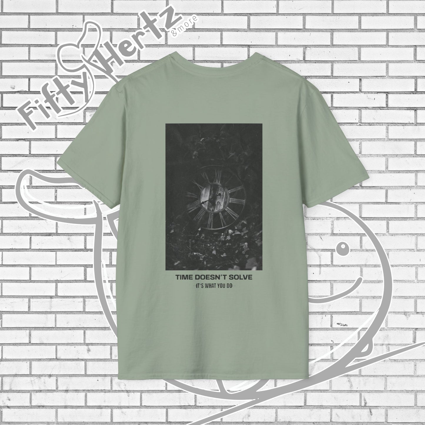Time doesn't Solve (Light) Unisex T-Shirt