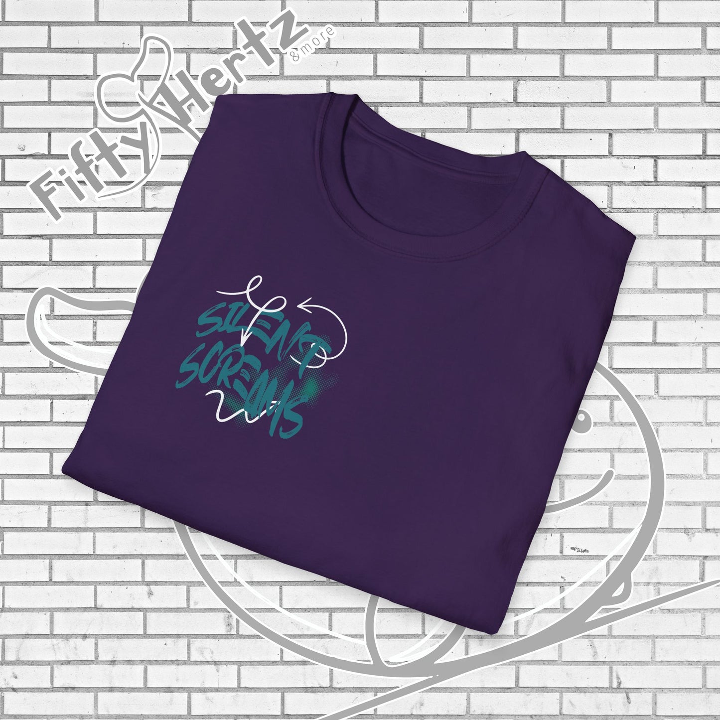 Silent Scream (Dark) Unisex T-Shirt