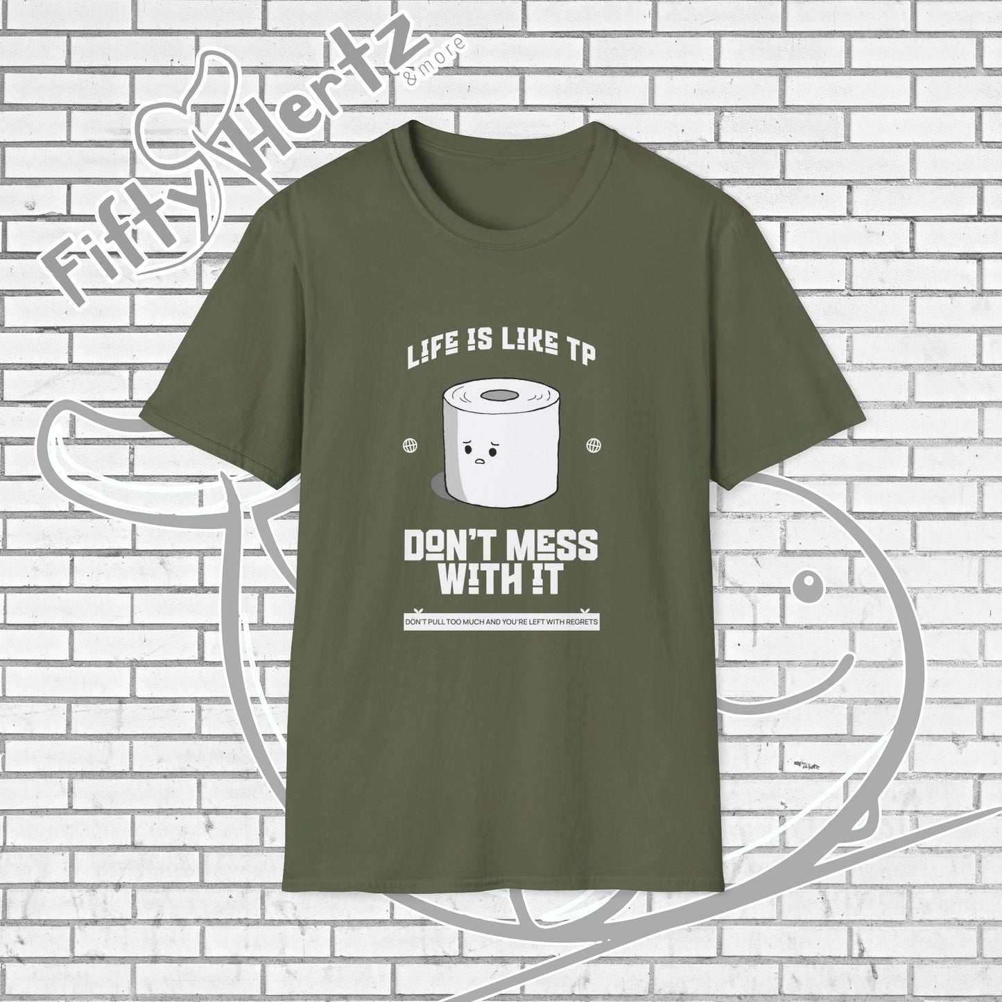 Life's like TP (Dark) Unisex T-Shirt