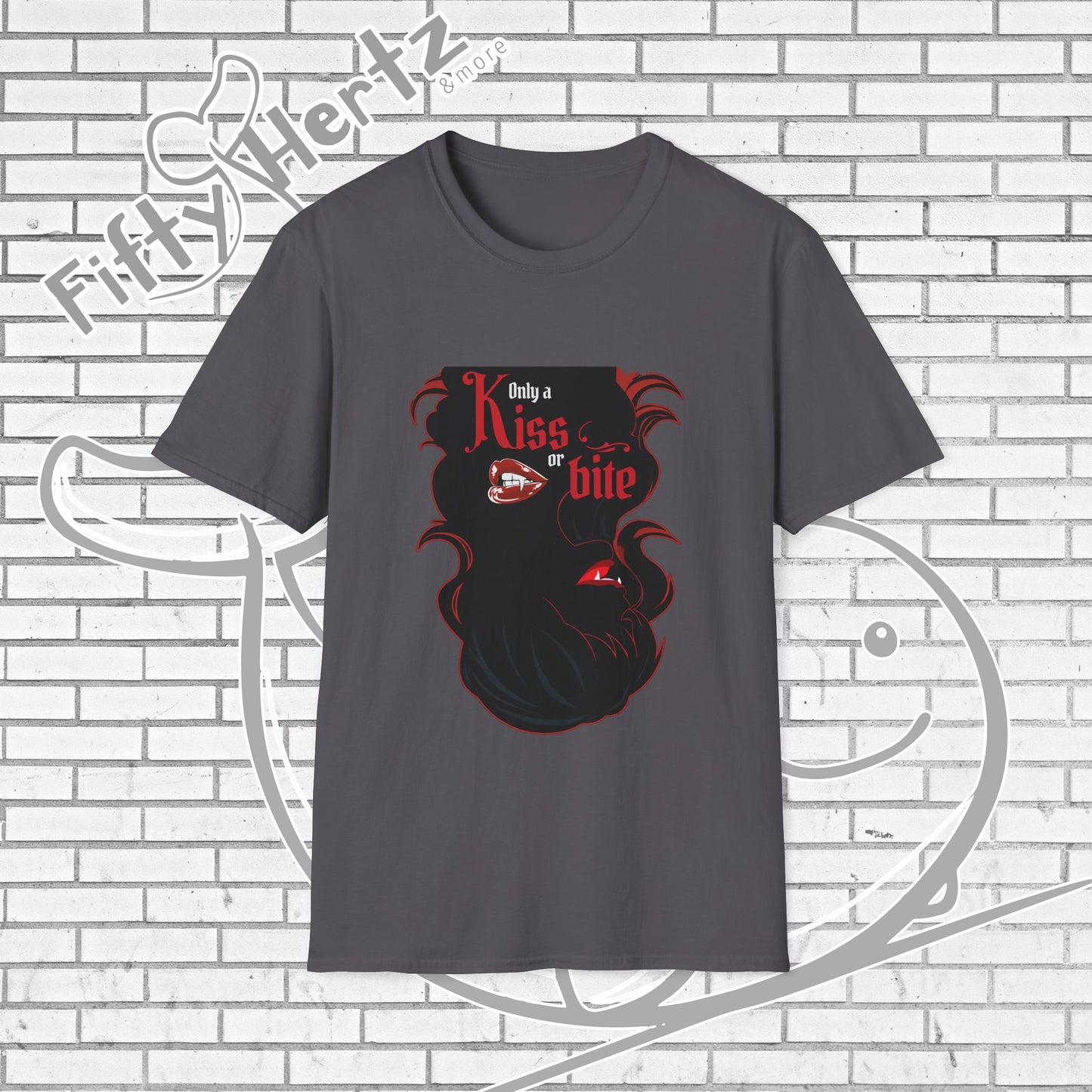 Kiss OR bite? Unisex T-Shirt