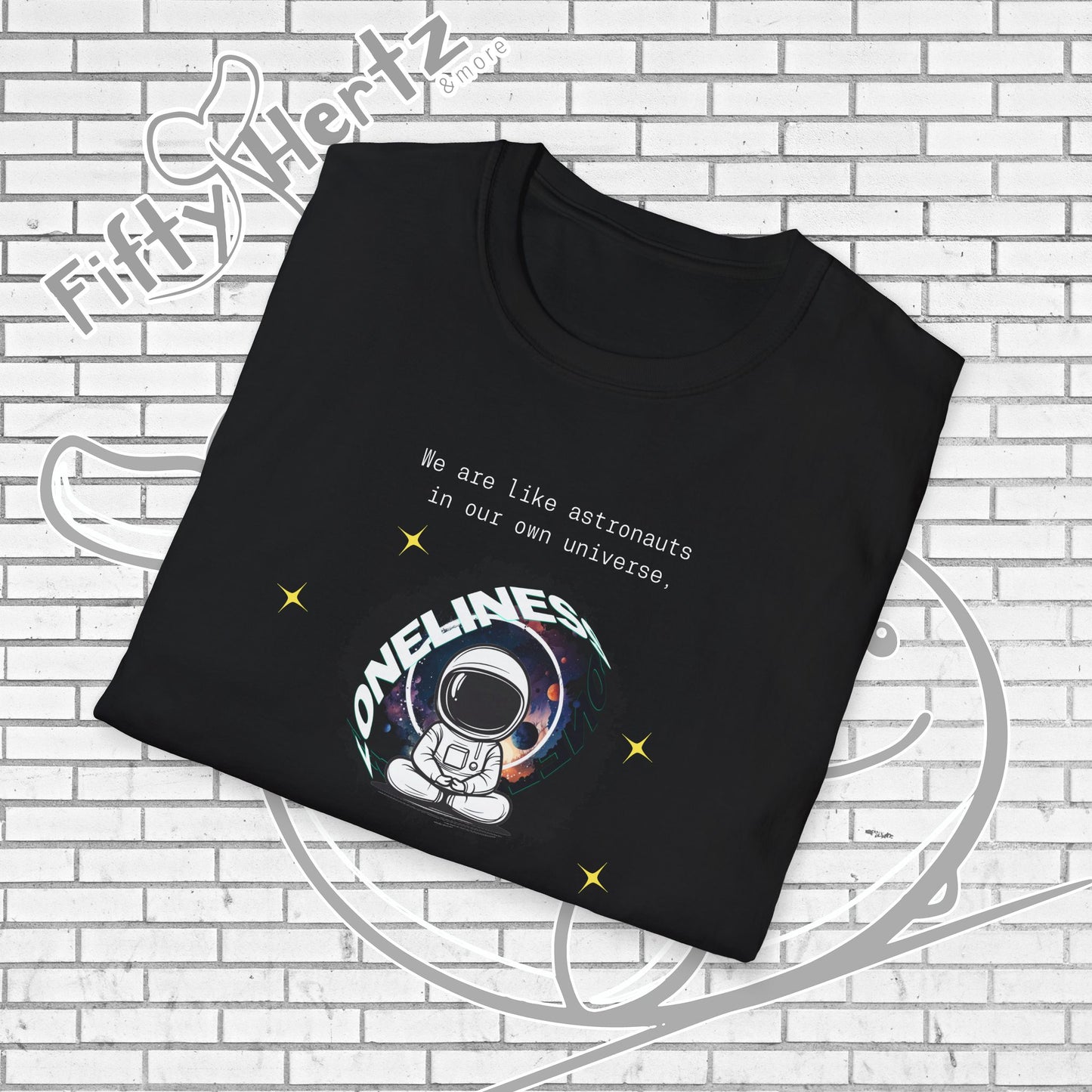 Lonely Universe (Dark) Unisex T-shirt