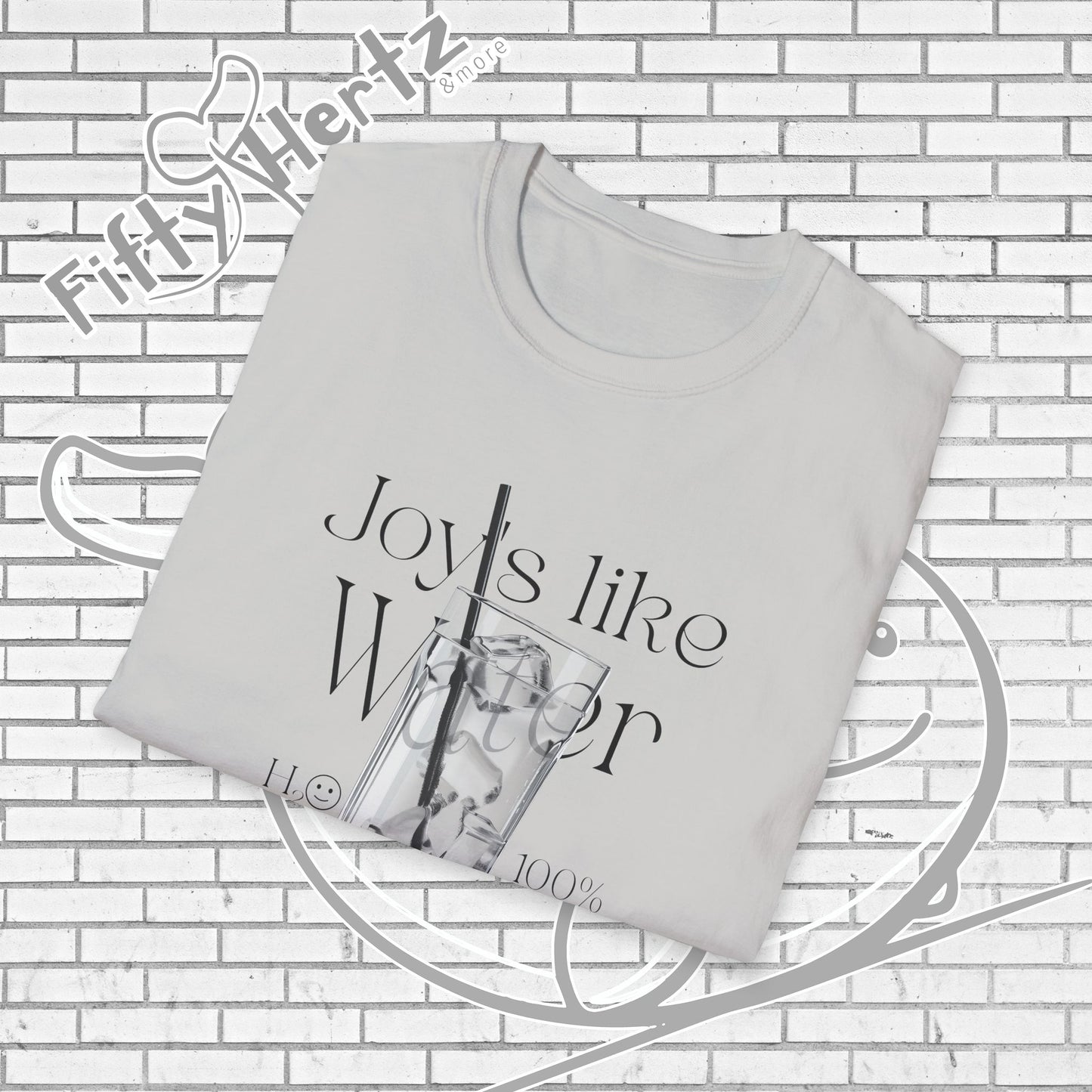 100% H2O (Light) Unisex T-Shirt
