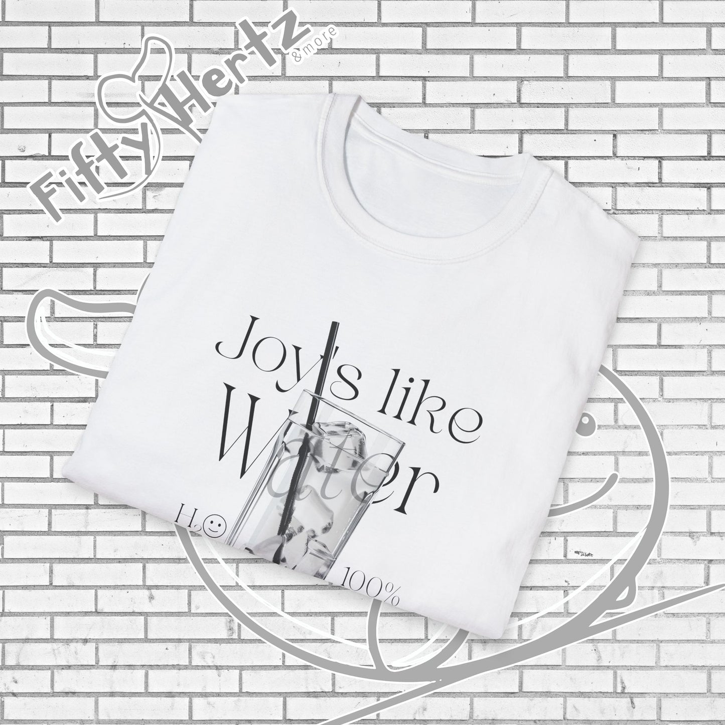 100% H2O (Light) Unisex T-Shirt