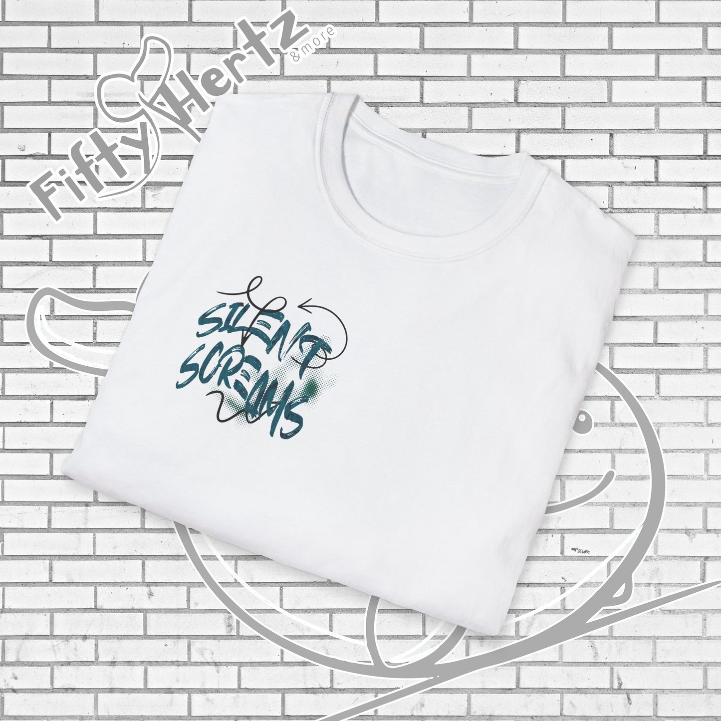 Silent Scream (Light) Unisex T-Shirt