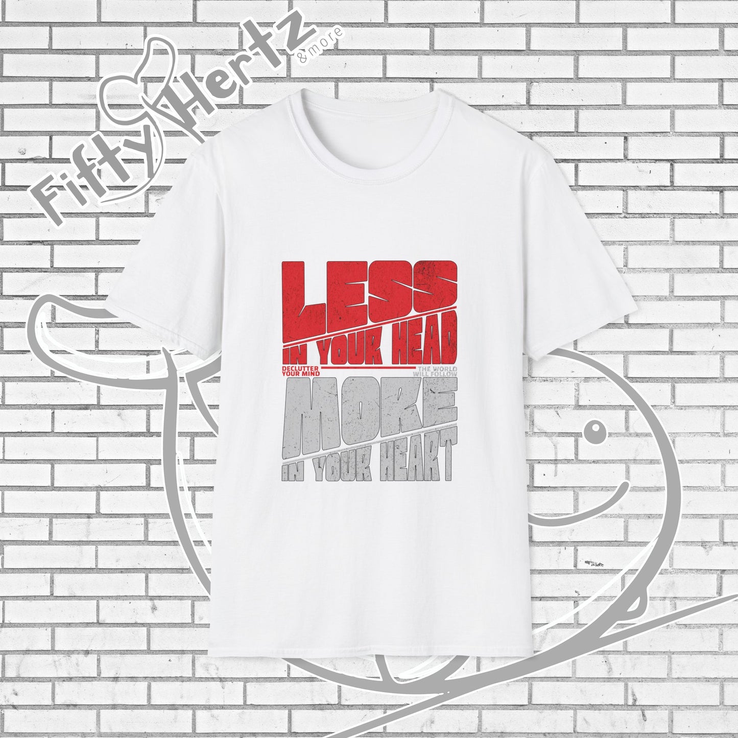Less in HEAD Unisex T-Shirt