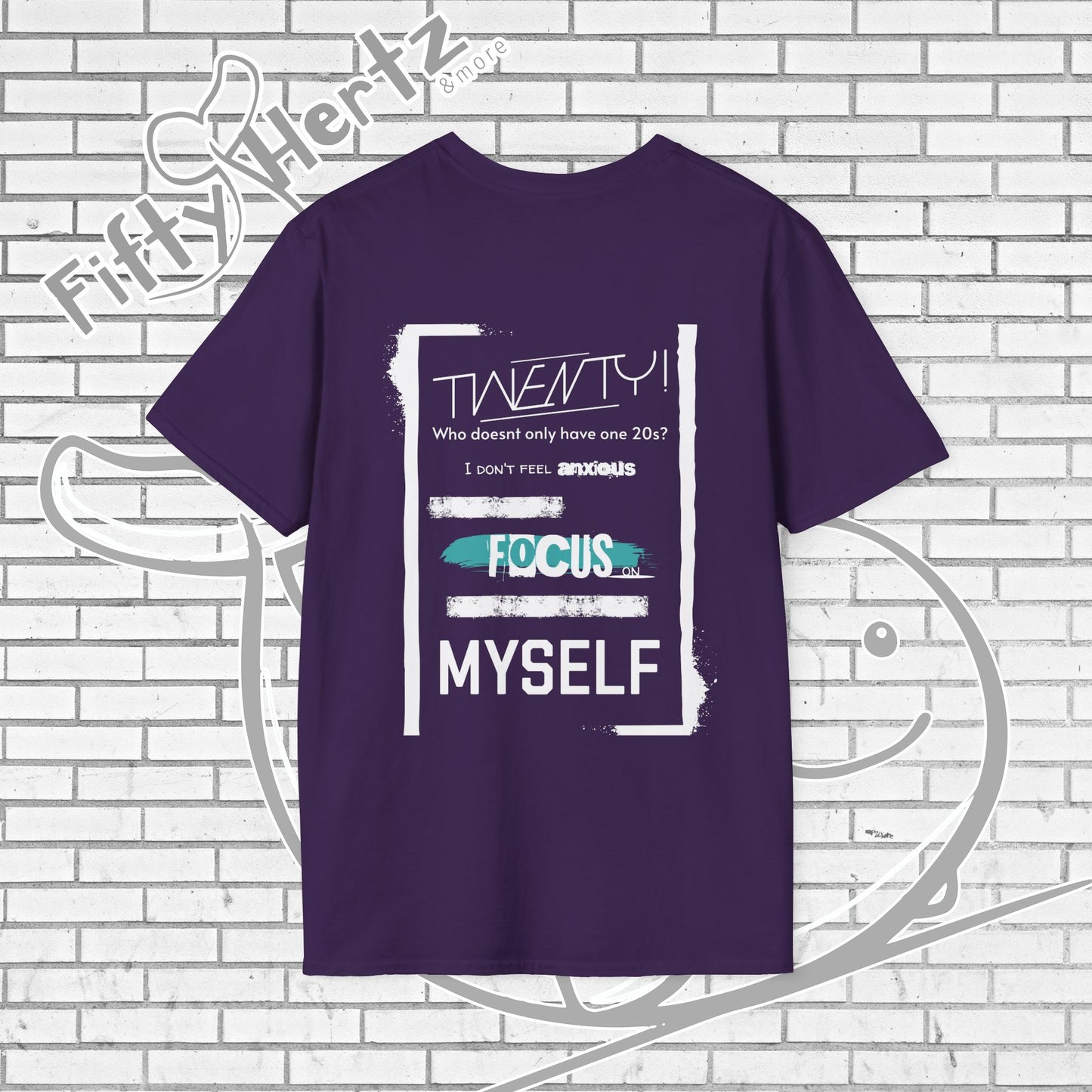 Double Twenty (Dark) Unisex T-Shirt