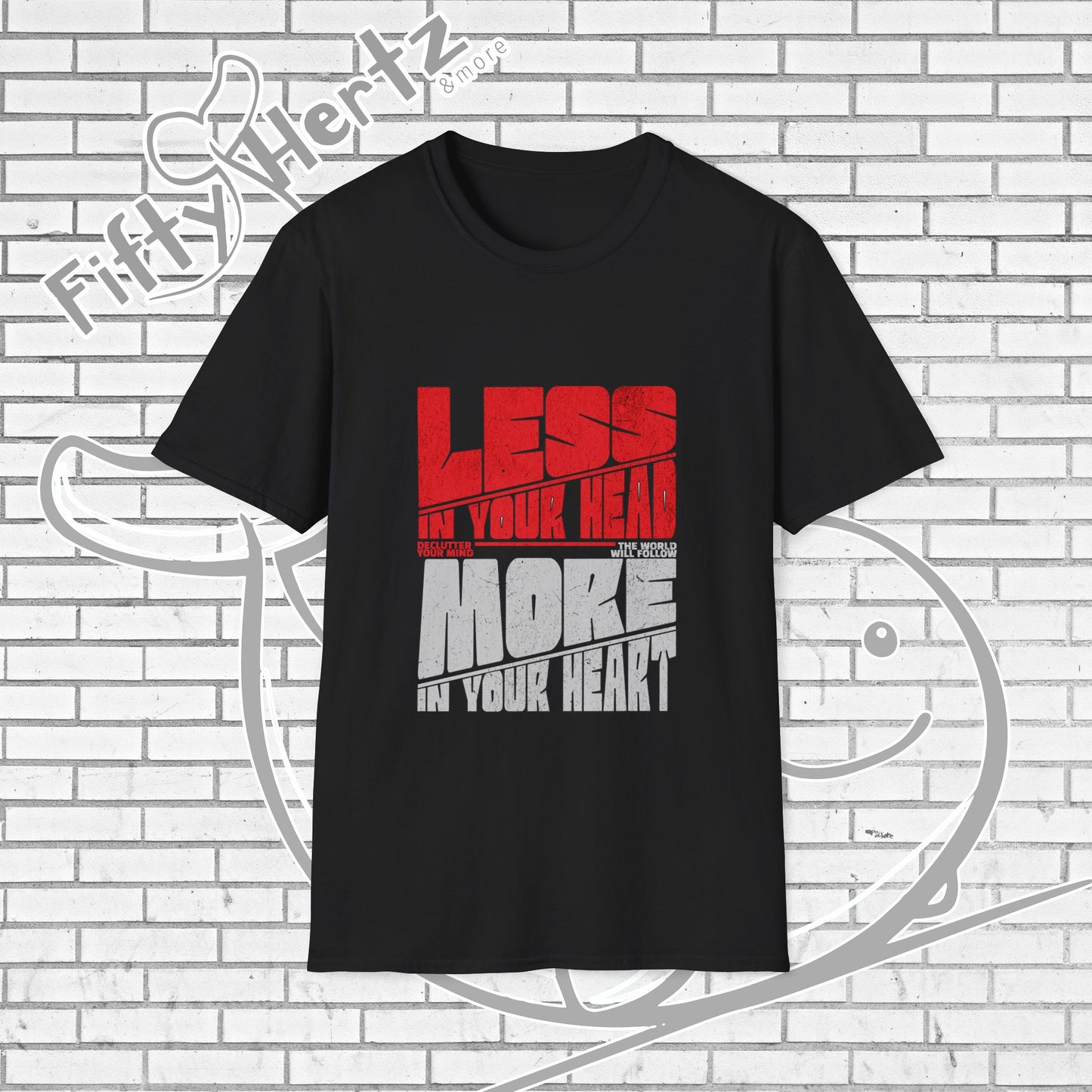 Less in HEAD Unisex T-Shirt