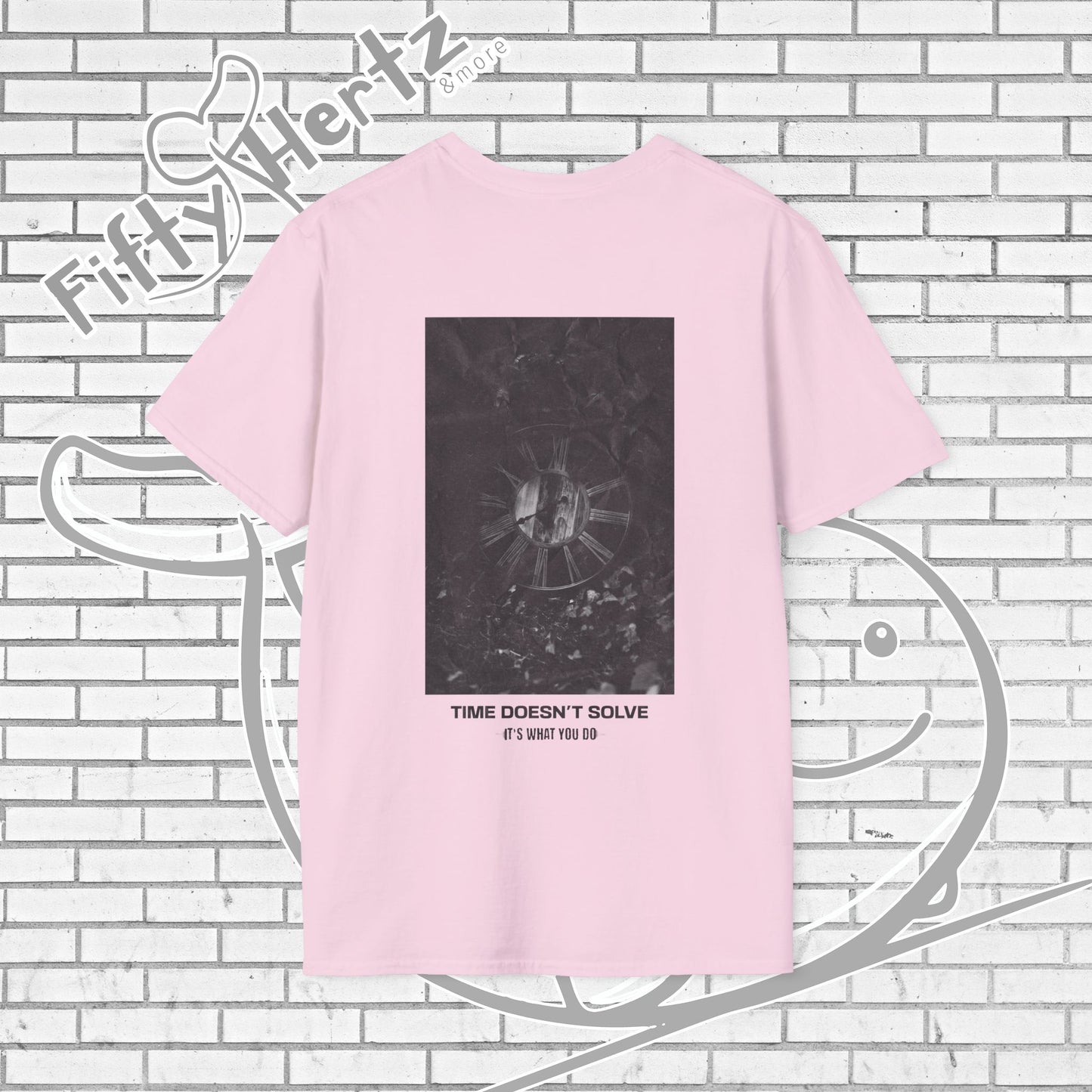 Time doesn't Solve (Light) Unisex T-Shirt