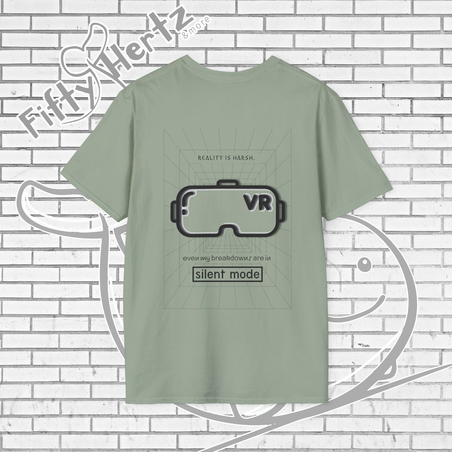 Virtual Reality (Light) Unisex T-shirt