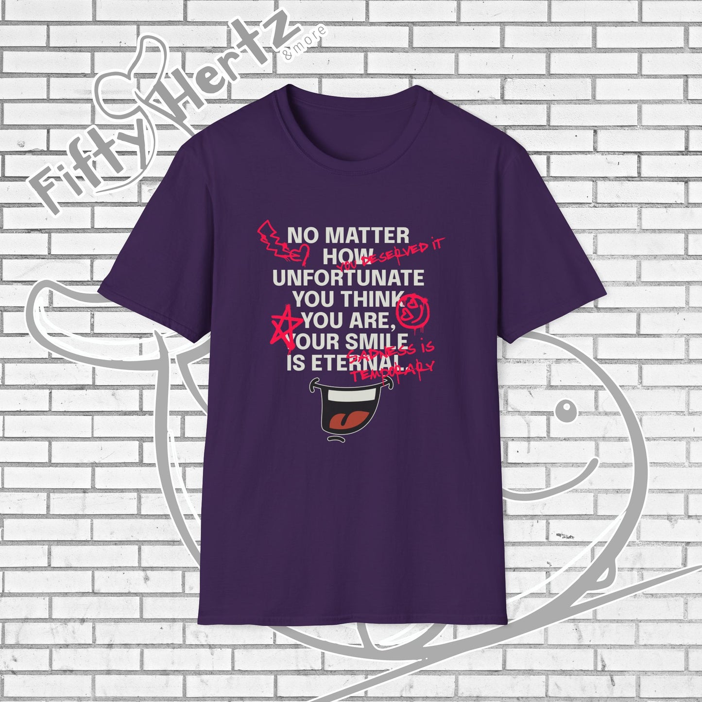 Eternal Smile (Dark) Unisex T-Shirt