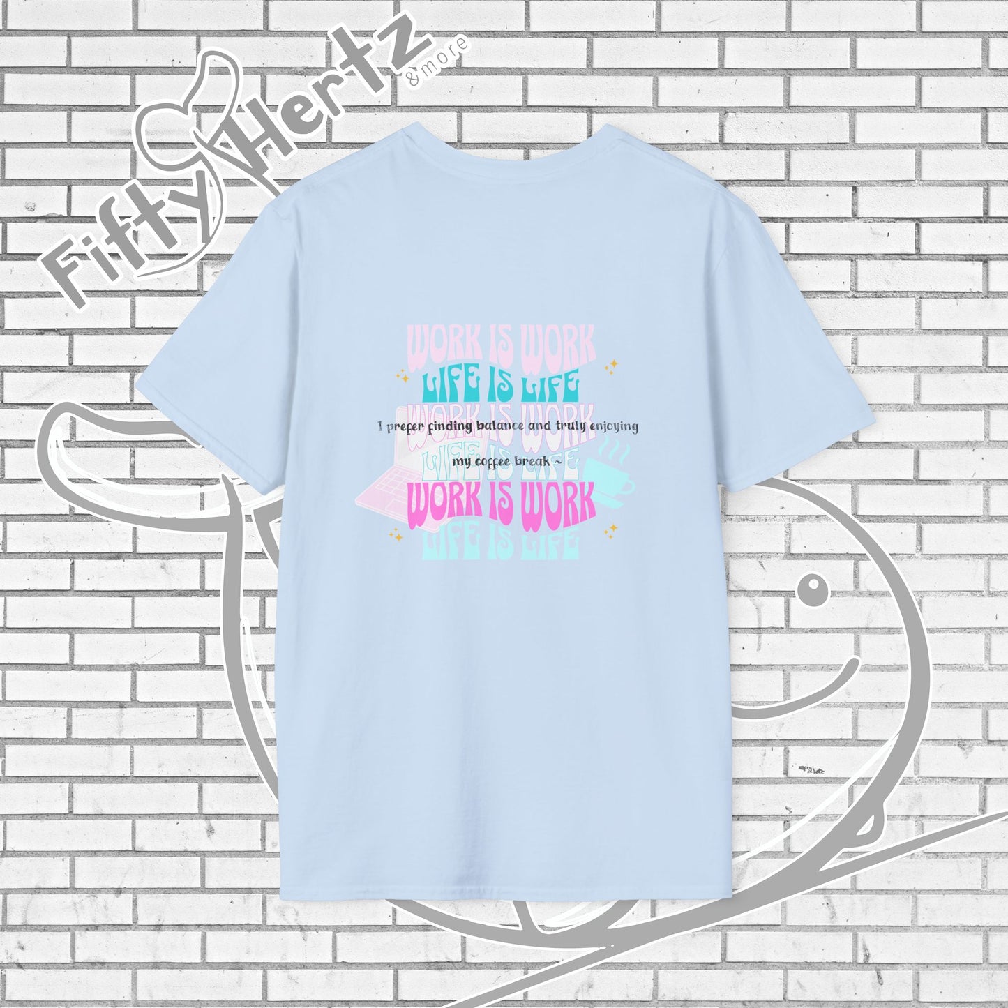 Work-life Balance (Light) Unisex T-Shirt