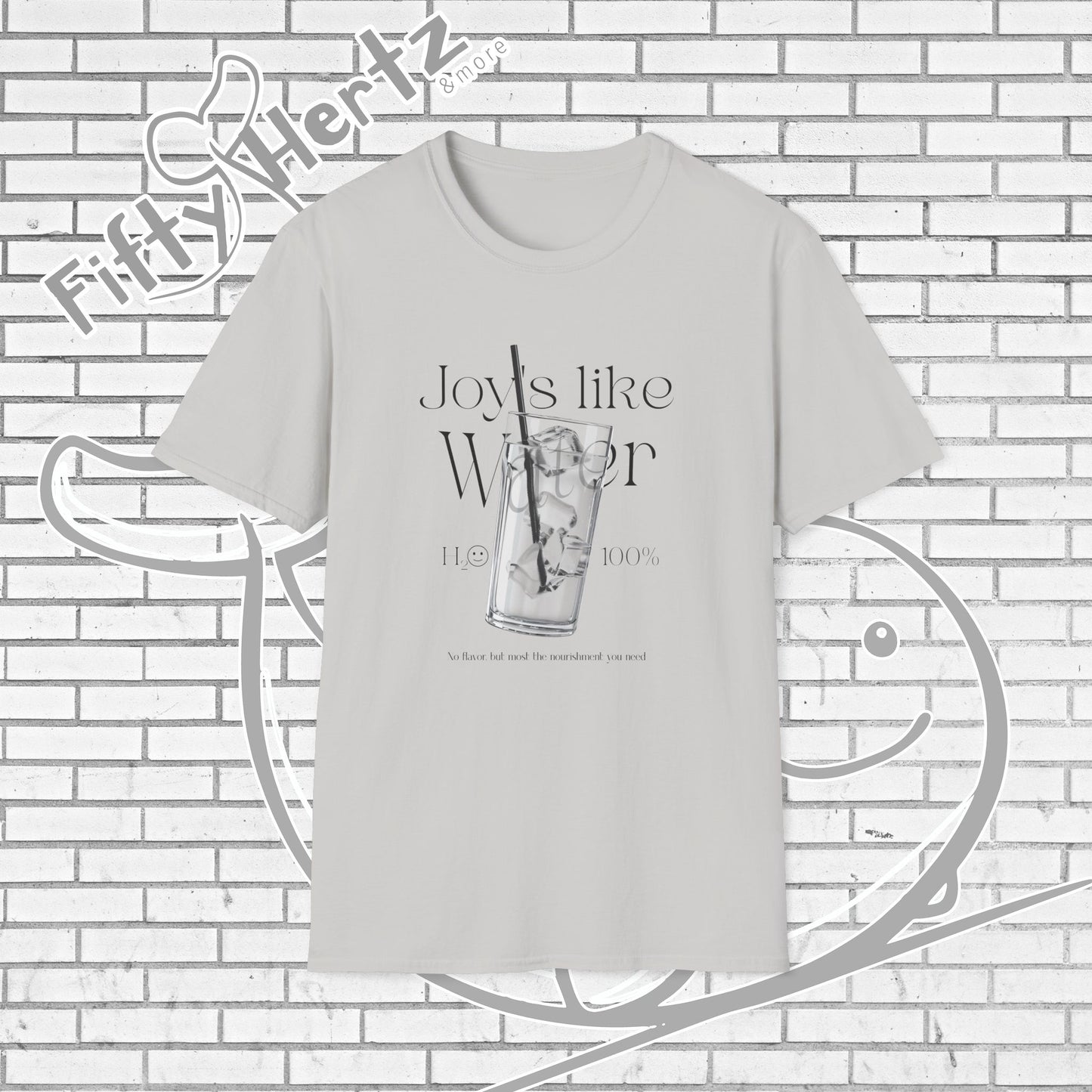 100% H2O (Light) Unisex T-Shirt