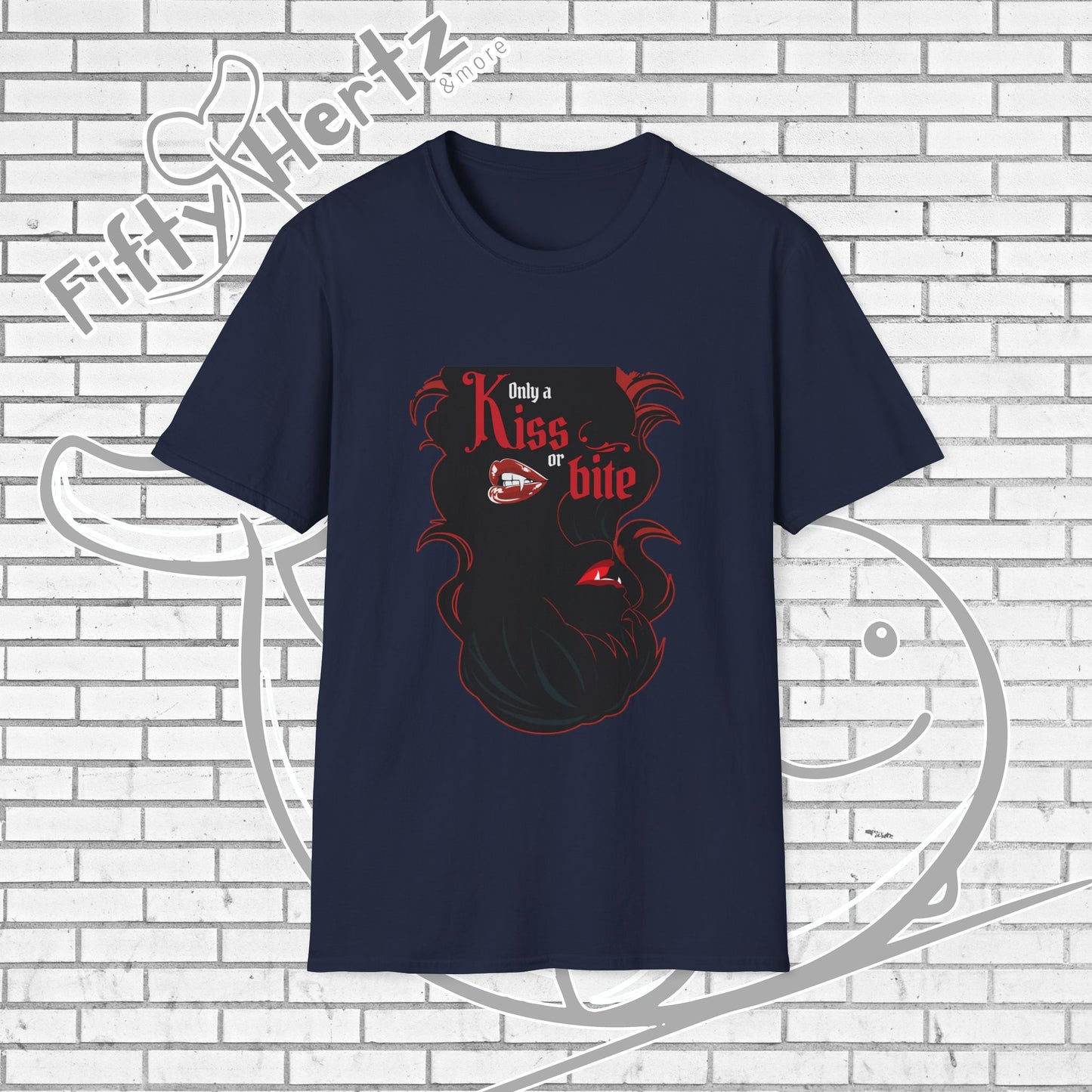 Kiss OR bite? Unisex T-Shirt
