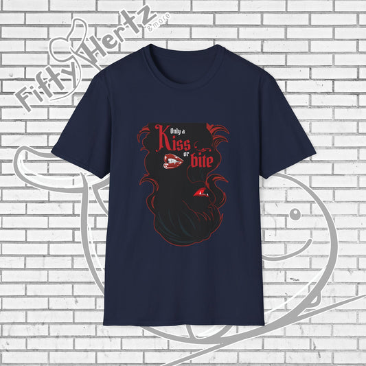 Kiss OR bite? Unisex T-Shirt