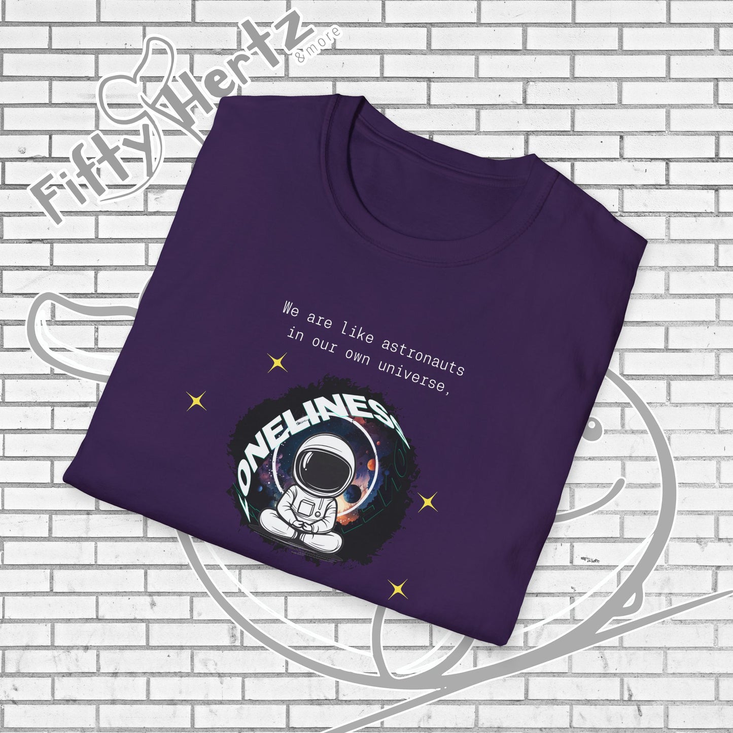 Lonely Universe (Dark) Unisex T-shirt