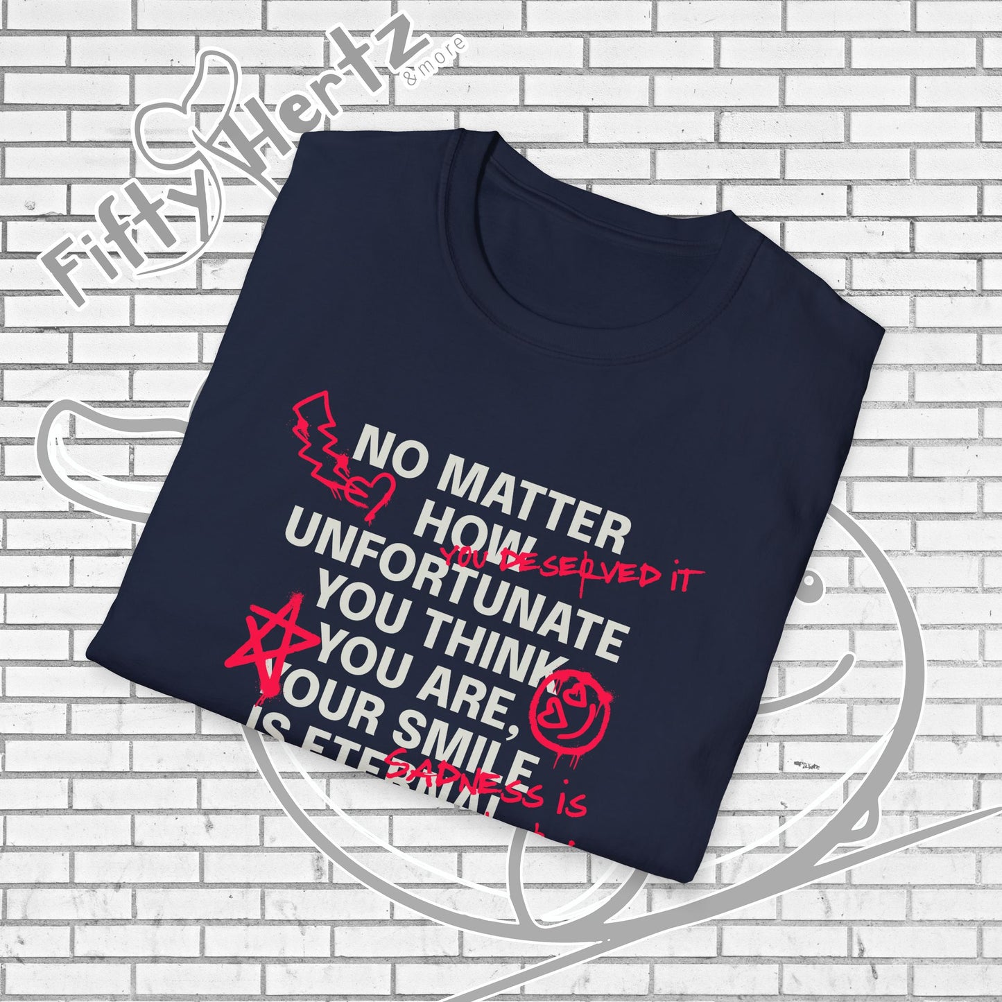 Eternal Smile (Dark) Unisex T-Shirt